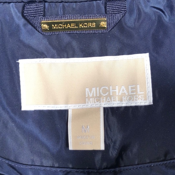 Michael Kors hooded, button jacket. Size medium - Picture 2 of 8